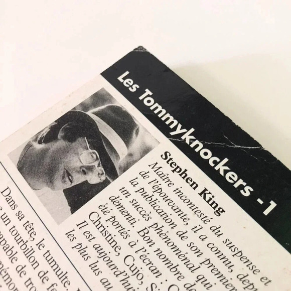 Vintage 90s Stephen King Les Tommyknockers  Volume 1 French Paperback Book - Picture 9 of 16